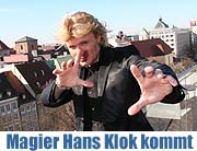 Magische Momente: Hans Klok, der schnellste Magier der Welt, kommt nach München. Die „Live from Las Vegas“ - Show gastiert am 11. April 2008 in der Olympiahalle (Foto: Martin Schmitz)